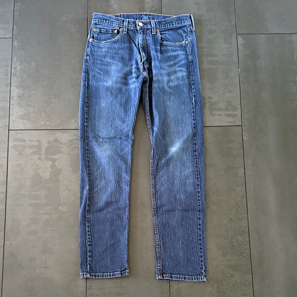 Levi's Classic Indigo Straight Jeans